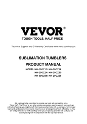 VEVOR HH-20OZ08 Product Manual
