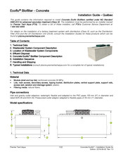 Ecoflo STB-650B Installation Manual