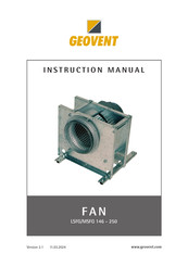 Geovent MSFG-225 Instruction Manual