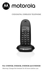 Motorola C1003CB Manual