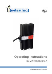 Intertec Data Systems SL MINITHERM DC.A Operating Instructions Manual