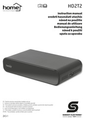 Somogyi Elektronic home HD2T2 Instruction Manual
