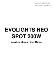 Evolights NEO SPOT 200W User Manual