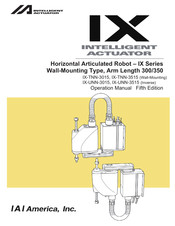 Intelligent Actuator IX-UNN-3015 Operation Manual