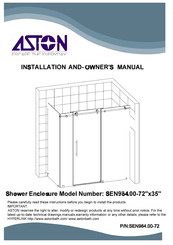 Aston Global SEN984.00-72 Installation And Owner's Manual