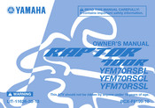 Yamaha YFM70RSCL Owner's Manual
