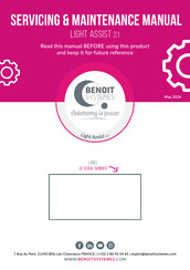 BENOIT SYSTEMS LIGHT ASSIST 2.1 Service Maintenance Manual
