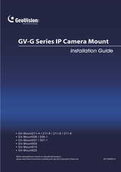 GeoVision GV-Mount925 Installation Manual