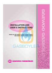 Daewoo DGB-350MSC Installation And User Instructions Manual