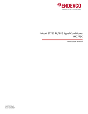 ENDEVCO 2775C Instruction Manual