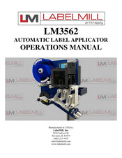 LabelMill LM3562 Operation Manual
