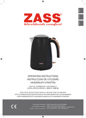 Zanussi ZCK 22 Operating Instructions Manual