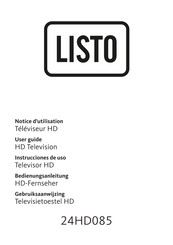 Listo 24HD085 User Manual