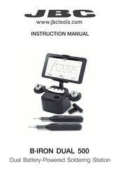 jbc B-IRON DUAL 500 Instruction Manual