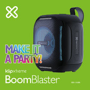 KlipXtreme BoomBlaster Manual