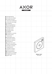 Hans Grohe Axor Citterio 95977000 Assembly Instructions Manual