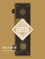 UNITED Replay Box Owner's Manual