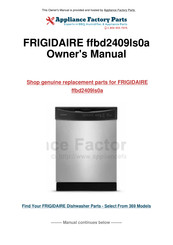 Frigidaire ffbd2409ls0a Use & Care Manual
