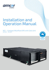 Armcor XCC425 Installation And Operation Manual