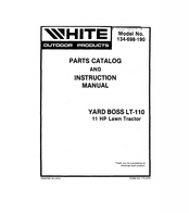 White Outdoor Products 134-698-190 Instruction Manual