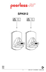 peerless-AV SPK812 Manual