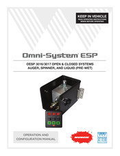 Muncie OESP 3016 Operation And Configuration Manual