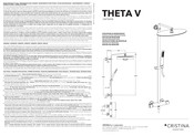 Cristina THETA V CRITE498 Installation Instructions