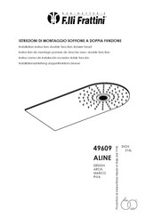 F.lli Frattini ALINE 49609 Installation Instruction