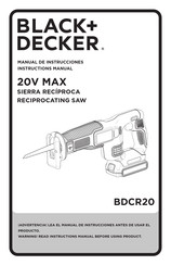 Black & Decker BDCR20 H1 Instruction Manual