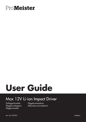 ProMeister PT7501 User Manual