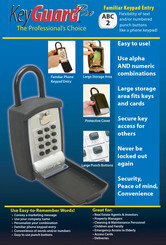 KeyGuard SL-591 Manual