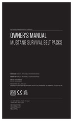 Mustang Survival MD3072 E1 Owner's Manual