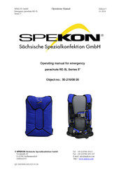 Spekon RE-5L Operation Manual