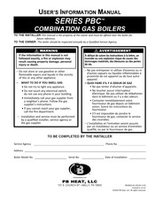 PB Heat PBC Series User's Information Manual