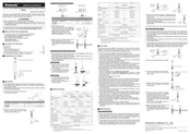 Panasonic HG-S Series Instruction Manual