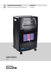 GÜDE GGH 4200 K Operating Instructions Manual