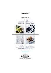 Whirlpool MWD 903 Instructions For Use Manual
