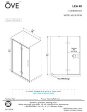 OVE 0665833 Manual