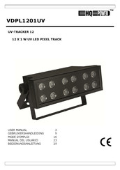 HQ Power UV-TRACKER 12 User Manual