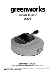GreenWorks SC120 Operator's Manual