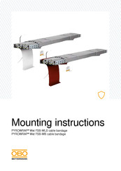 OBO Bettermann PYROWRAP Wet FSB-WB Mounting Instructions
