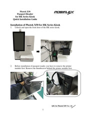 POSIFLEX HK-2132 Quick Installation Manual