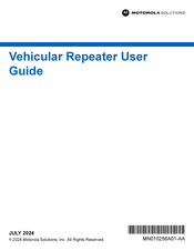 Motorola solutions VRX 1000 User Manual