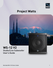KALI AUDIO Project Watts WS-12 V2 User Manual