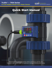 Icon Process Controls Truflo TK3M-08-SS Quick Start Manual
