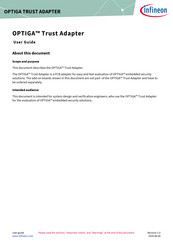 Infineon OPTIGA Trust Adapter User Manual
