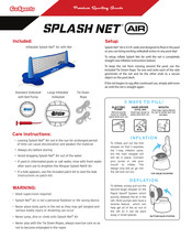 GoSports SPLASH NET AIR Manual