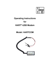 Kobold HARTCOM Operating Instructions Manual