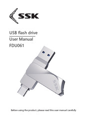 SSK FDU061 User Manual