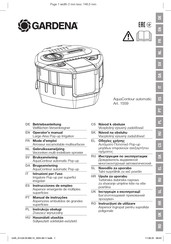 Gardena AquaContour automatic 1559 Operator's Manual